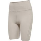 hummel Women's Mindful Training Grace High Waist Tight Shorts-1