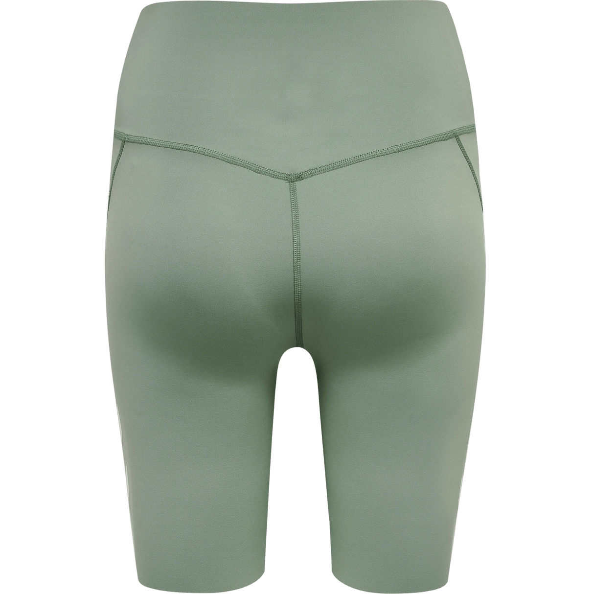 hummel Women's Mindful Training Grace High Waist Tight Shorts-2