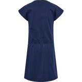 hummel Youth Flowy Dress Short Sleeve-2