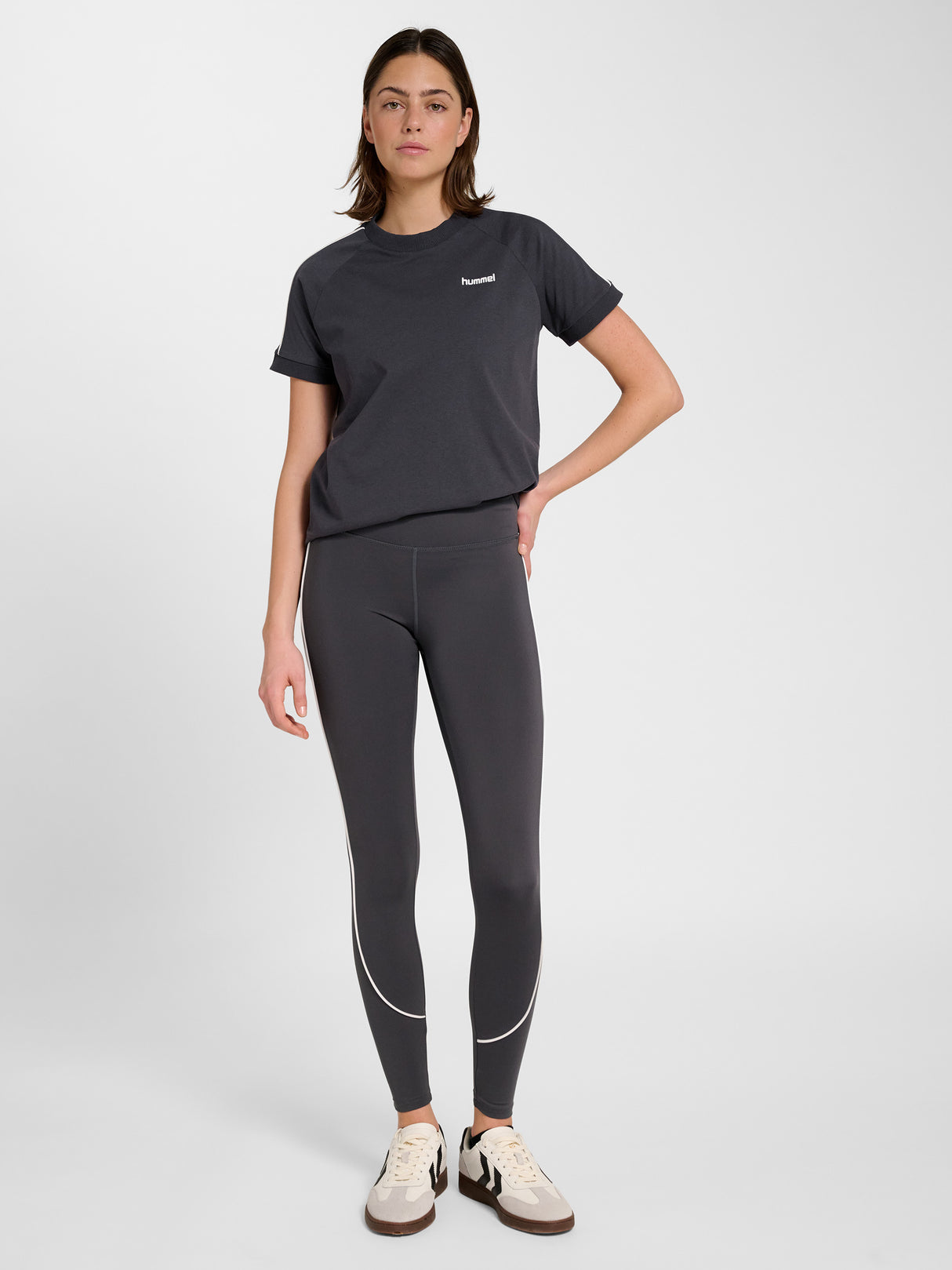 hummel Women's Pulse Piping Short Sleeve T-Shirt-6