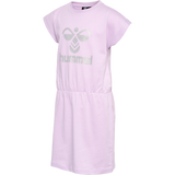 hummel Youth Flowy Dress Short Sleeve-1