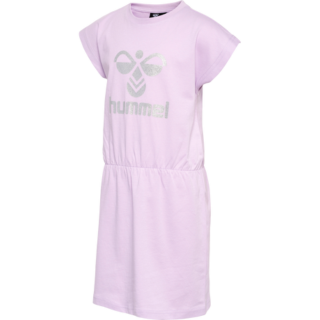 hummel Youth Flowy Dress Short Sleeve-1