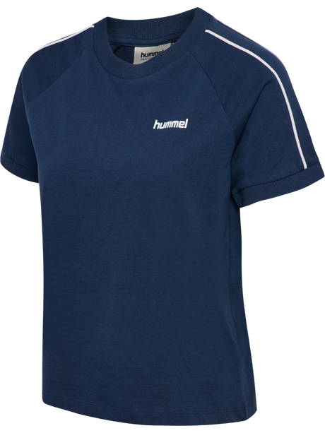 hummel Women's Pulse Piping Short Sleeve T-Shirt-1