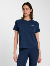hummel Women's Pulse Piping Short Sleeve T-Shirt-5