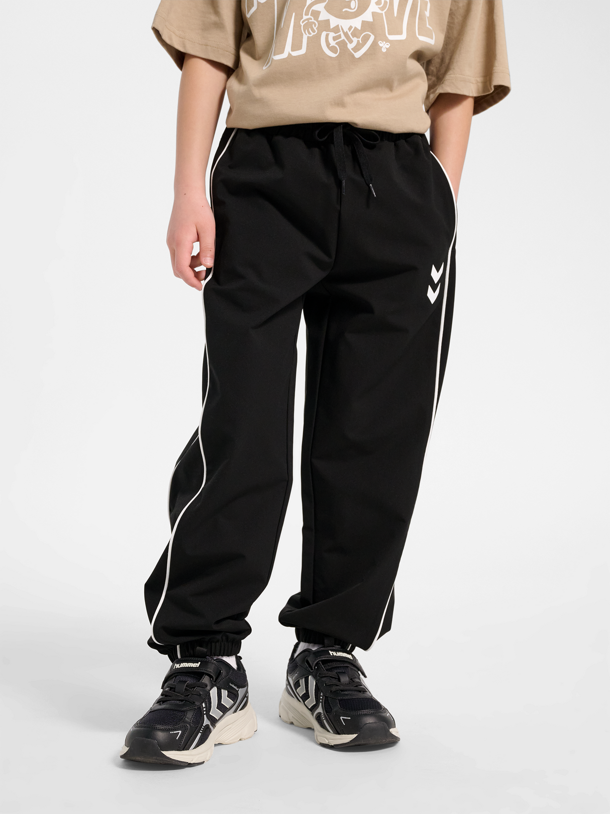 hummel Youth Street Tracksuit Pants-5