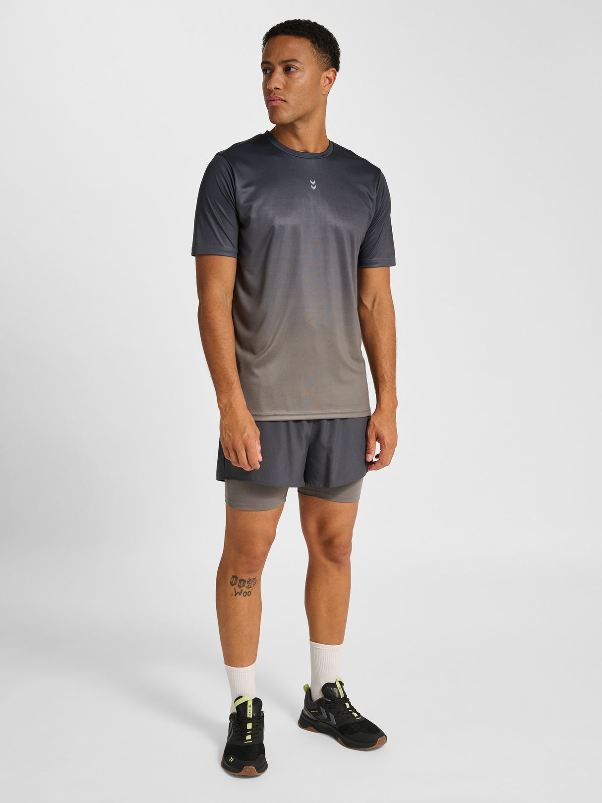 hummel Men's Pulse Gradient Short Sleeve T-Shirt-6