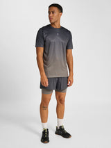 hummel Men's Pulse Gradient Short Sleeve T-Shirt-6