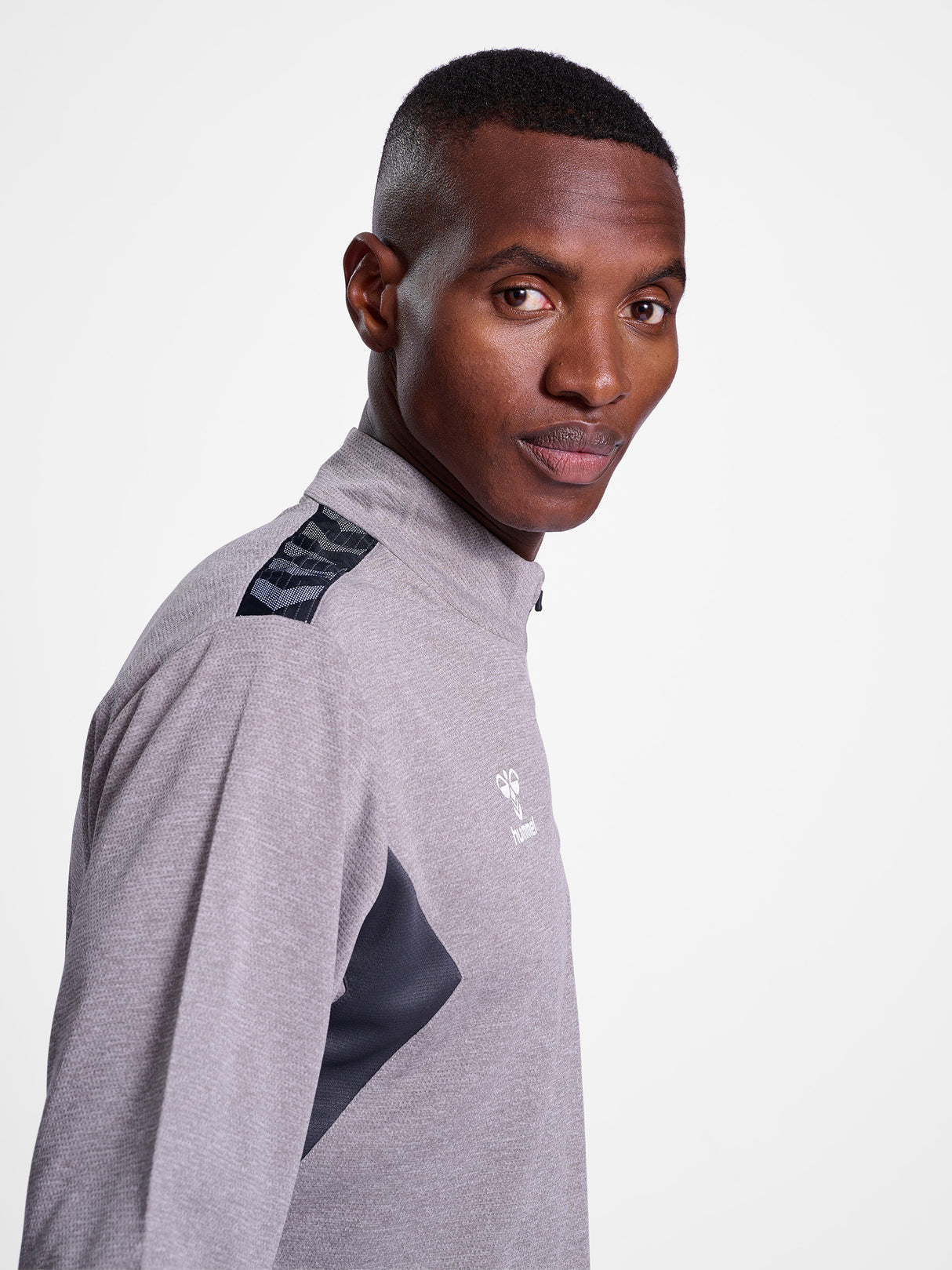 hummel Men's Authentic Half Zip Sweatshirt-7