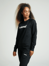 hummel Women's Go Cotton Logo Sweatshirt-4
