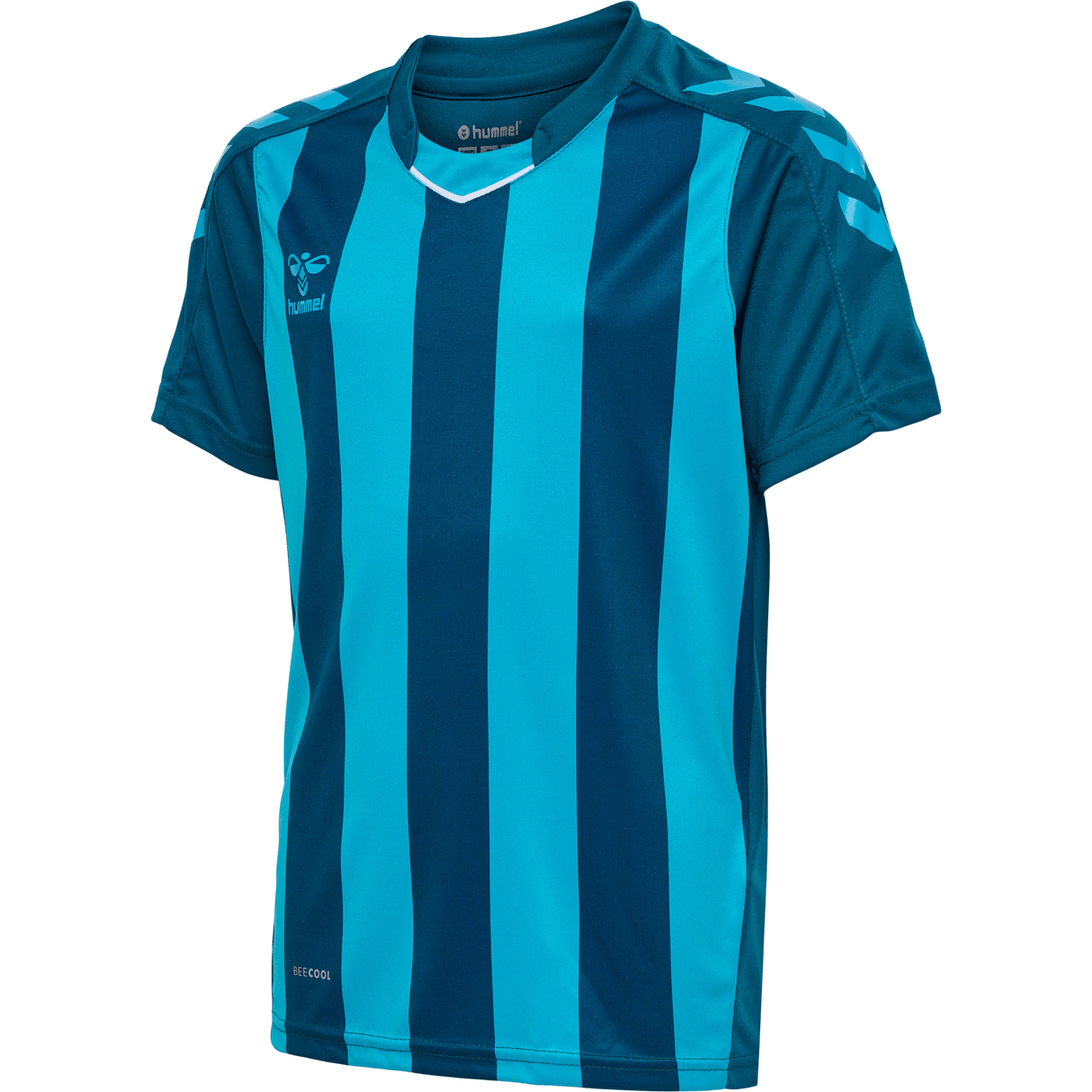 hummel Youth Core XK Striped Short Sleeve Jersey-1