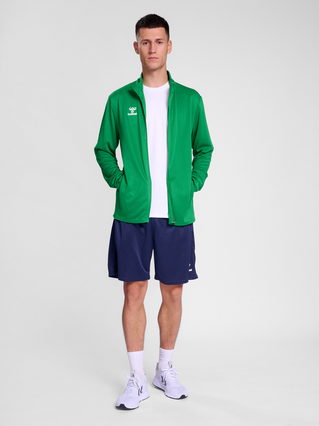 hummel Unisex Essential Track Jacket-4