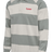 hummel Men's Loose Striped Long Sleeve Polo-1