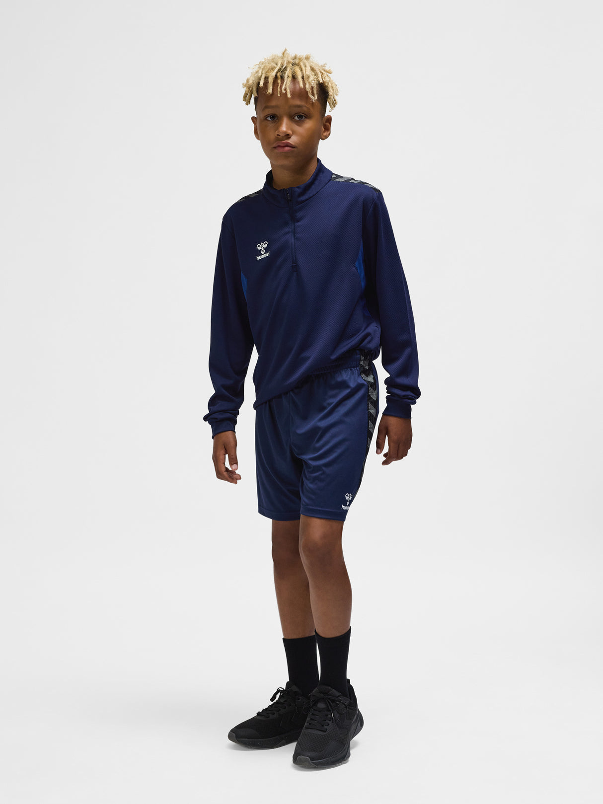 hummel Youth Authentic Polyester Shorts-6