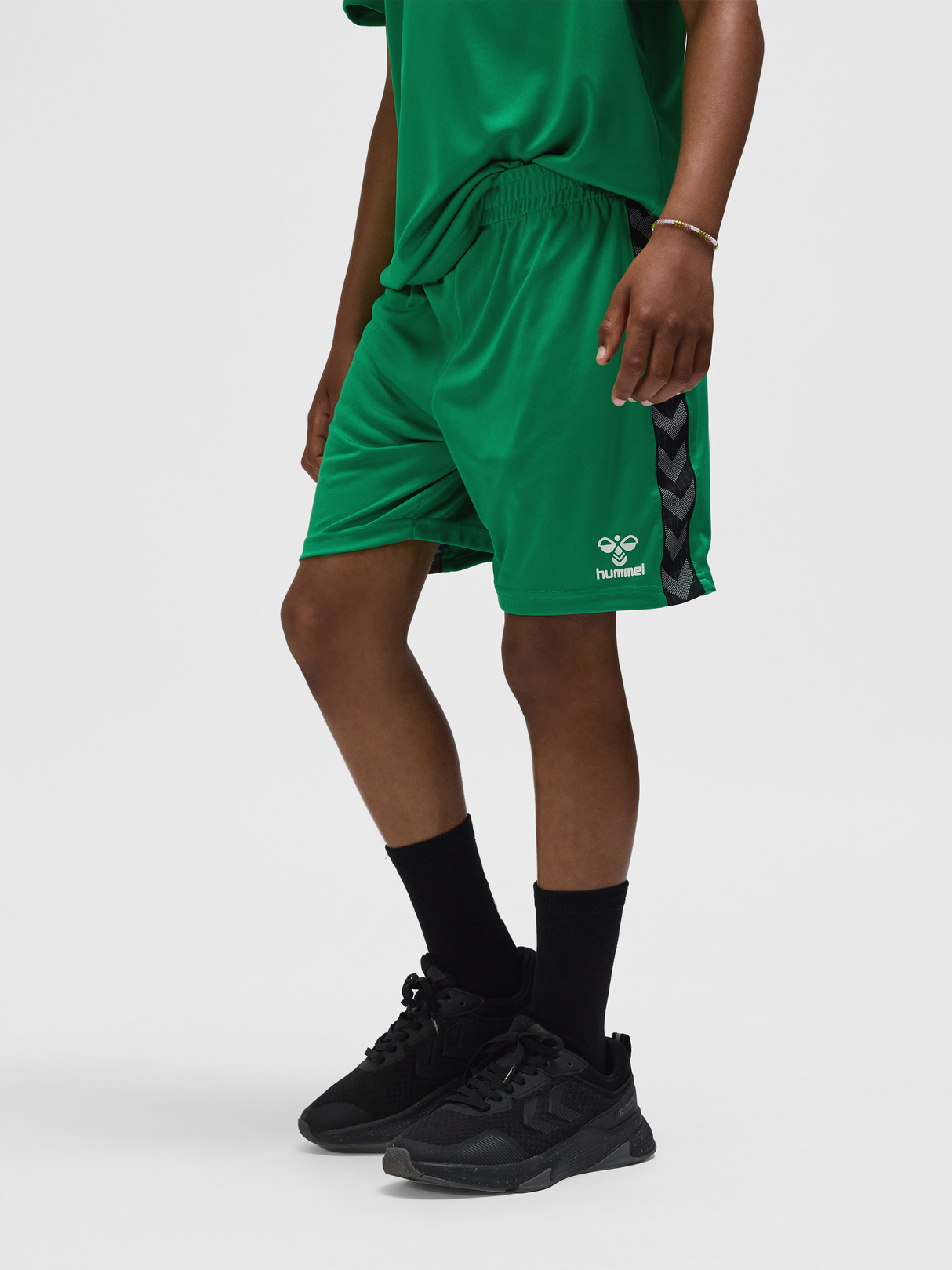 hummel Youth Authentic Polyester Shorts-4