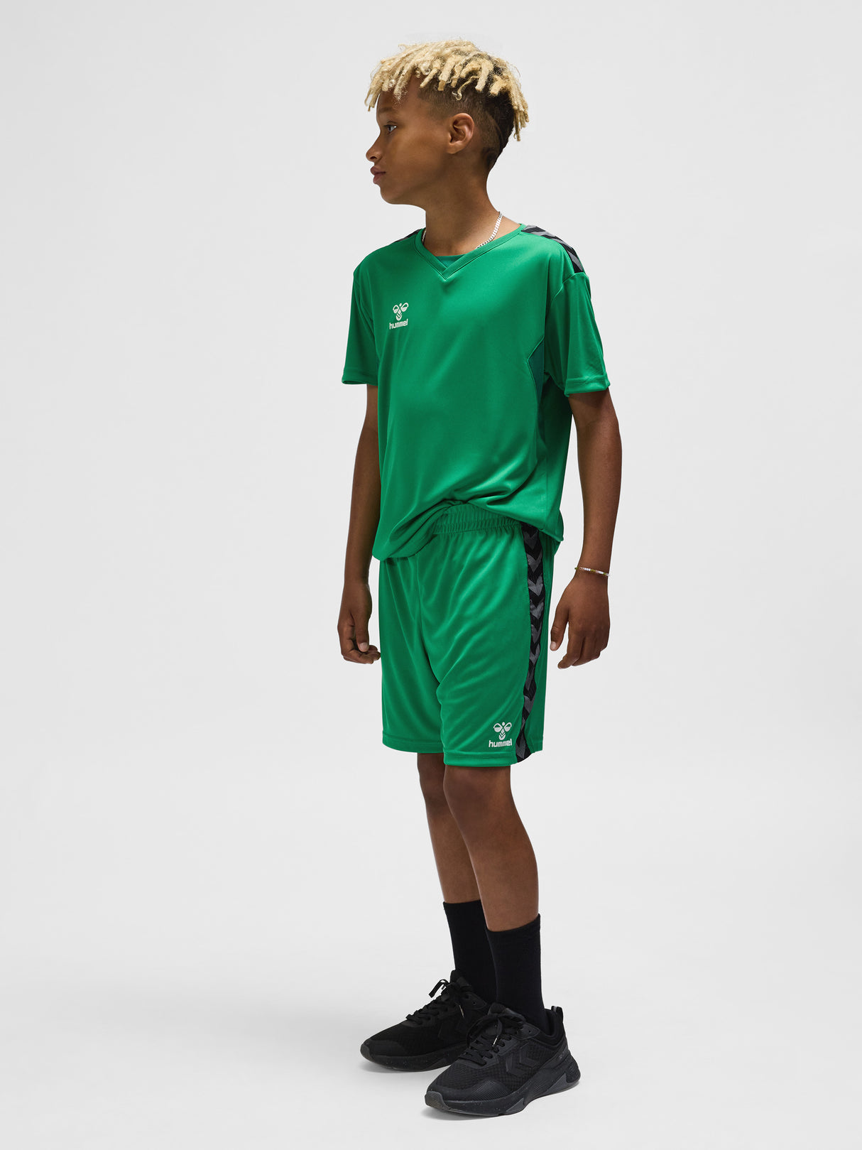 hummel Youth Authentic Polyester Shorts-6