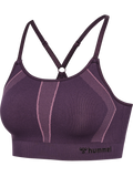 hummel Women's Mindful Training Power Seamless Sports Bra-1