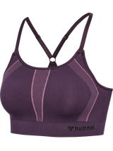 hummel Women's Mindful Training Power Seamless Sports Bra-1