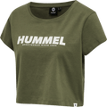hummel Women's Legacy Cropped T-Shirt-1