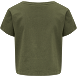 hummel Women's Legacy Cropped T-Shirt-2