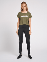 hummel Women's Legacy Cropped T-Shirt-4