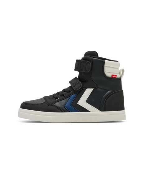 hummel Youth Slimmer Stadil Leather High Shoes-1