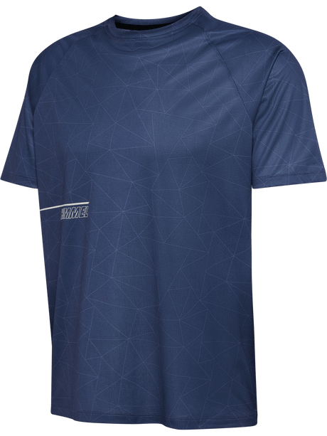 hummel Women's Court AOP Light Weight T-Shirt-1