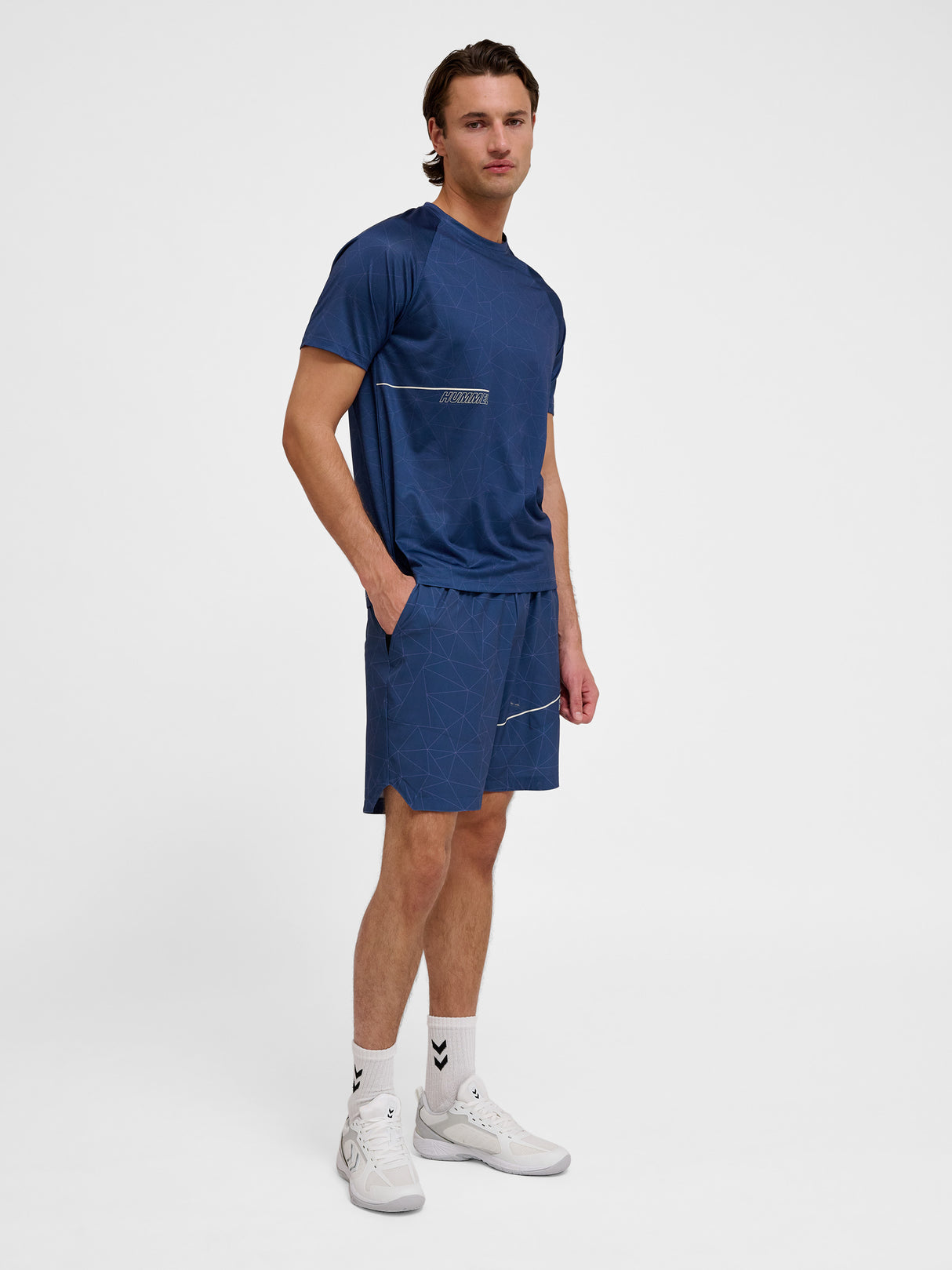 hummel Women's Court AOP Light Weight T-Shirt-7