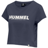 hummel Women's Legacy Cropped T-Shirt-1
