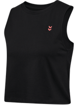 hummel Women's HIIT Cropped Muscle Tank Top-1