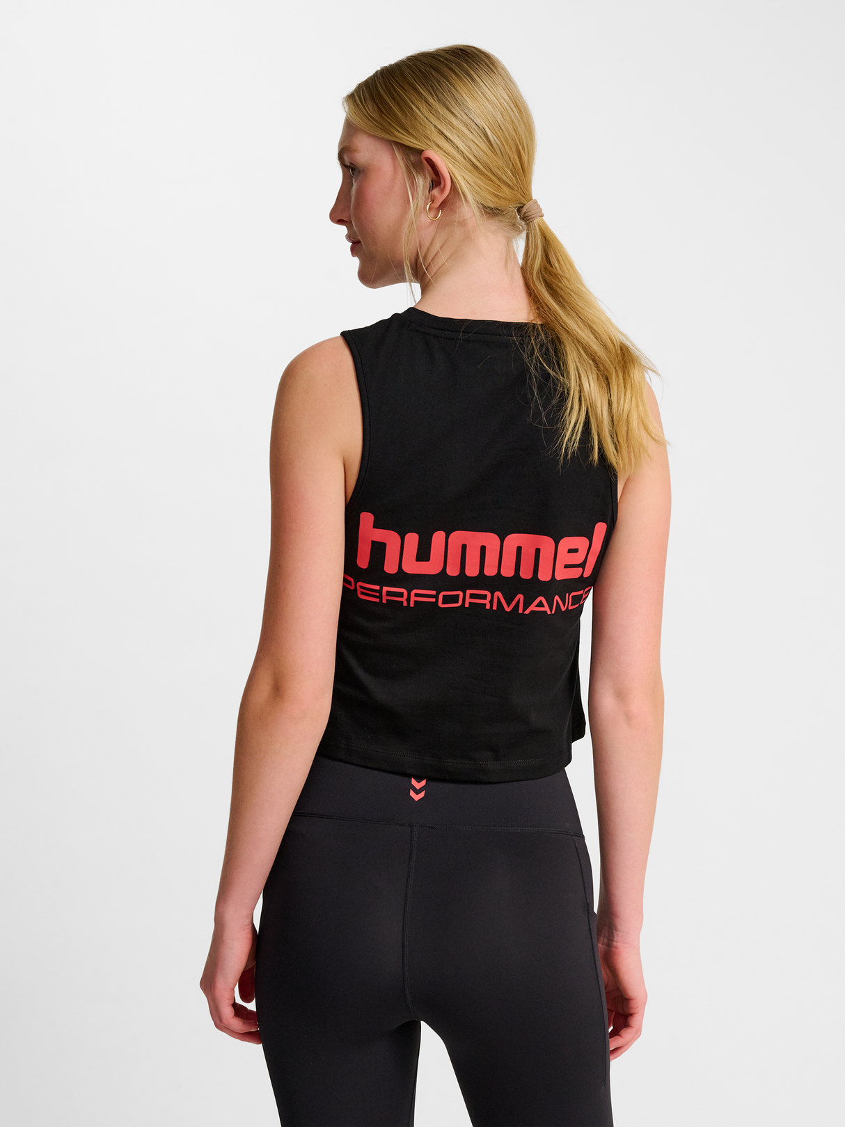 hummel Women's HIIT Cropped Muscle Tank Top-5