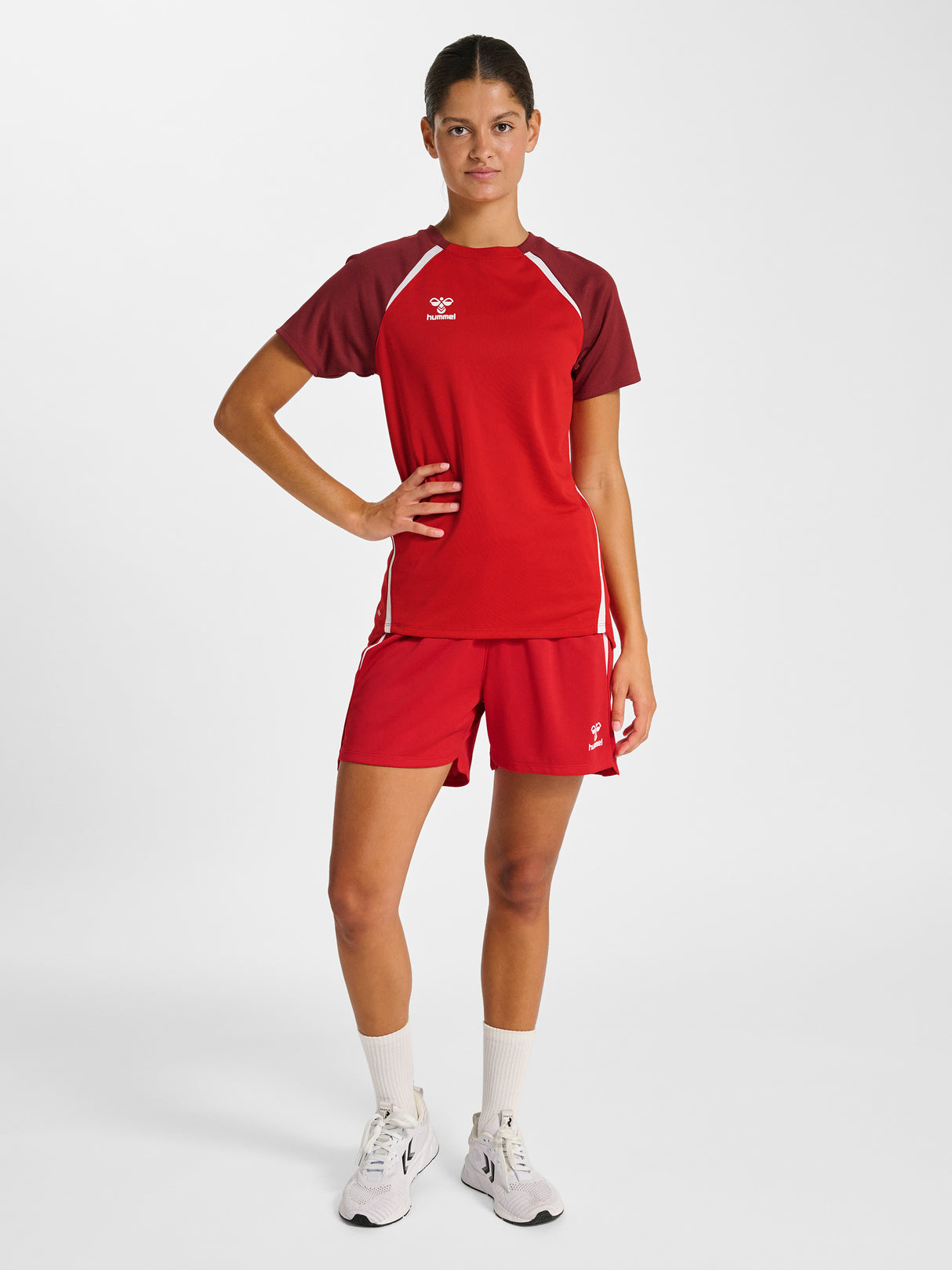 hummel Women's Lead 2.0 Short Sleeve Jersey-7