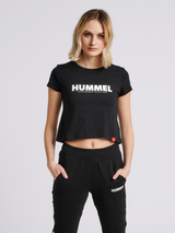 hummel Women's Legacy Cropped T-Shirt-5