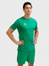 hummel Men's Authentic Cotton Short Sleeve T-Shirt-5