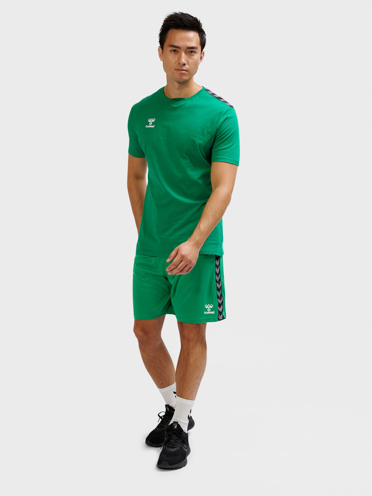 hummel Men's Authentic Cotton Short Sleeve T-Shirt-6