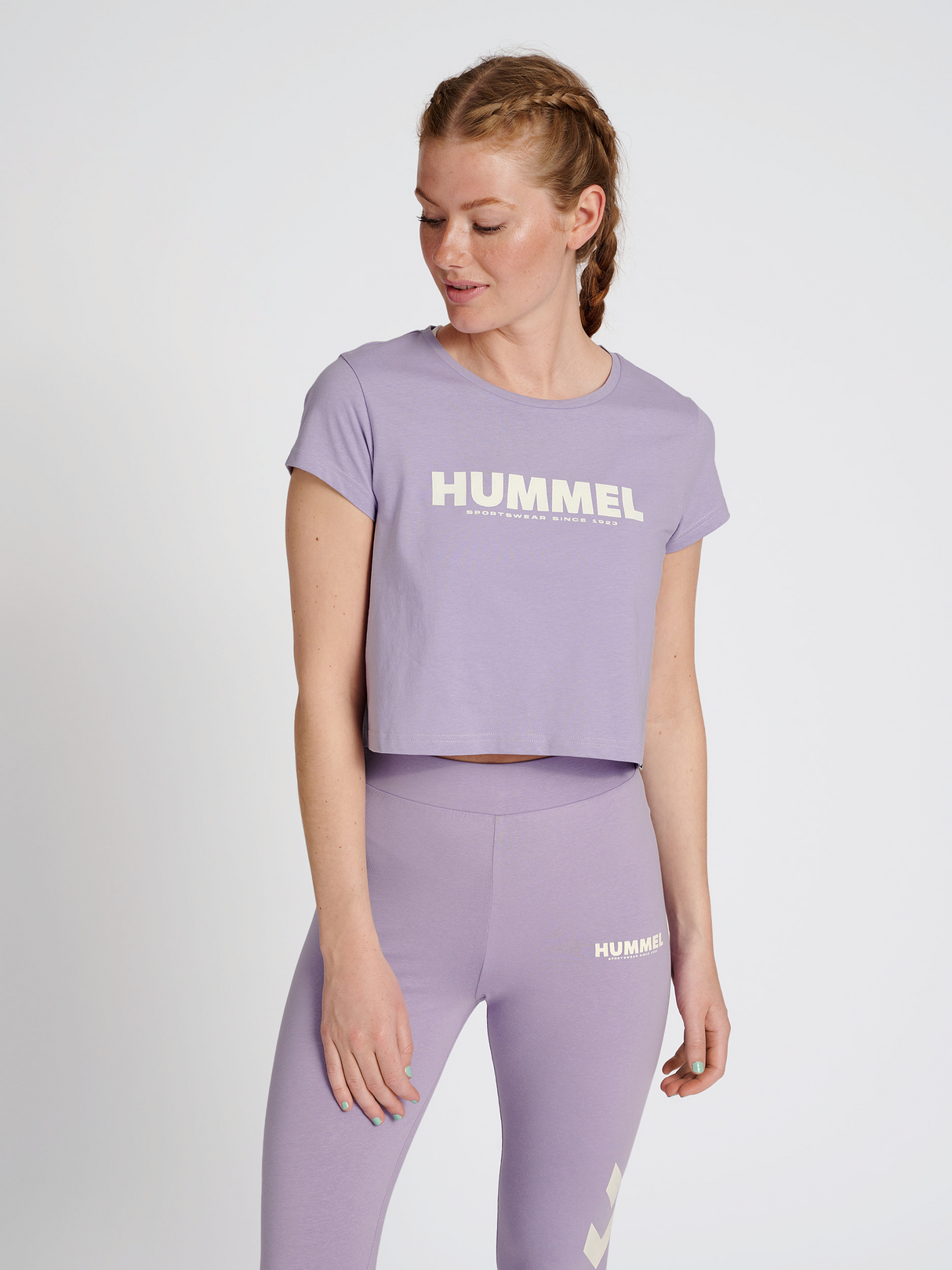 hummel Women's Legacy Cropped T-Shirt-5