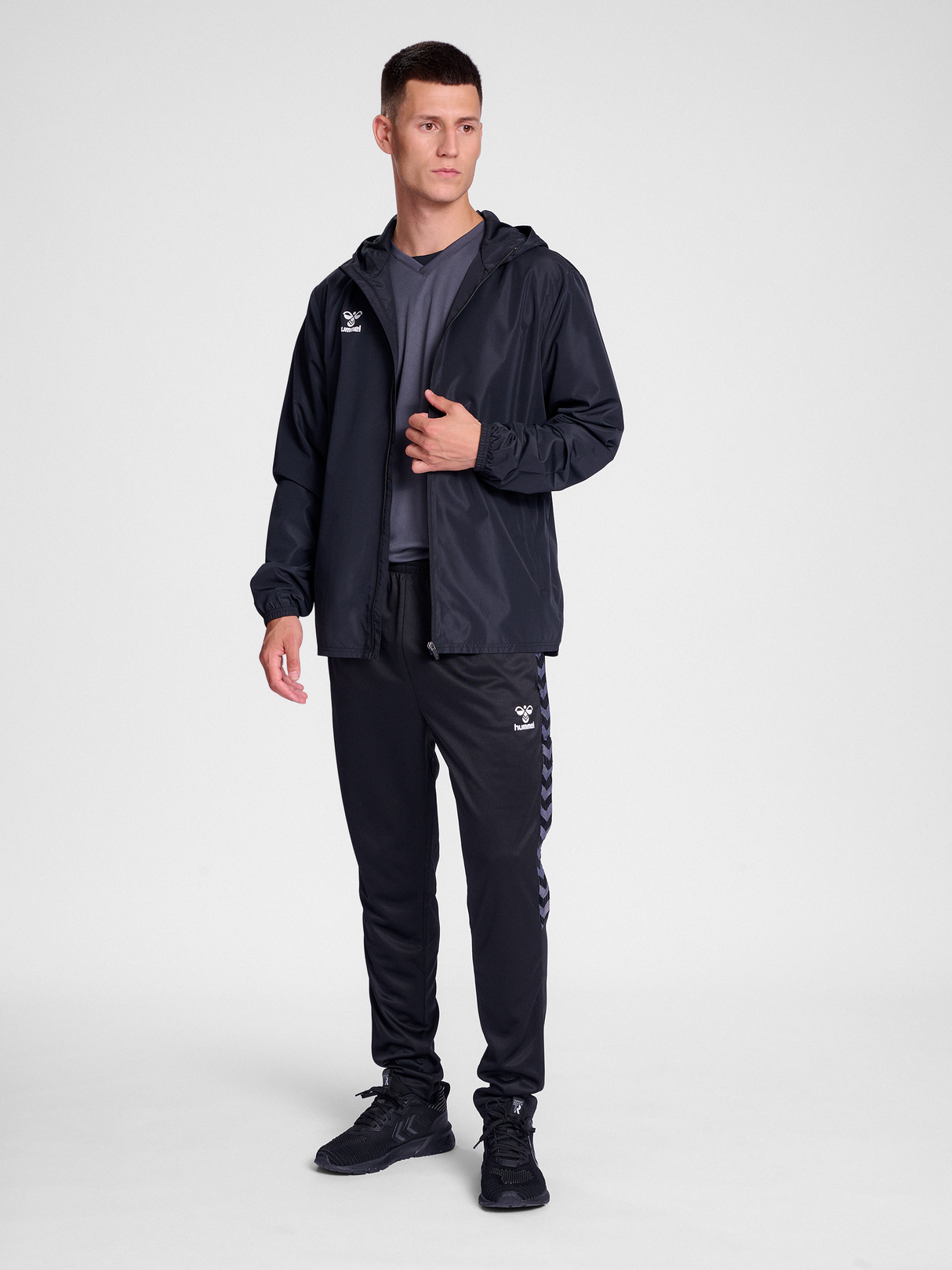 hummel Unisex Essential All-Weather Jacket-5
