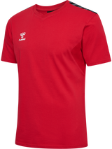 hummel Men's Authentic Cotton Short Sleeve T-Shirt-1