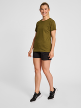 hummel Women's Heavy Short Sleeve T-Shirt-4