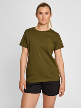 hummel Women's Heavy Short Sleeve T-Shirt-5