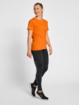 hummel Women's Heavy Short Sleeve T-Shirt-4