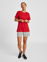 hummel Women's Heavy Short Sleeve T-Shirt-4