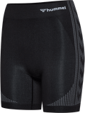 hummel Women's Mindful Training Shaping Seamless Mid Waist Shorts-1