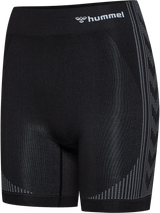 hummel Women's Mindful Training Shaping Seamless Mid Waist Shorts-1