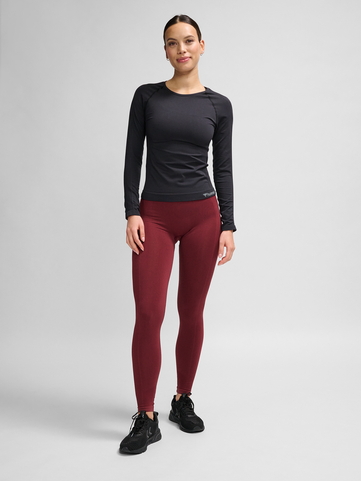 hummel Women's Clea Seamless Tight Long Sleeve T-Shirt-4