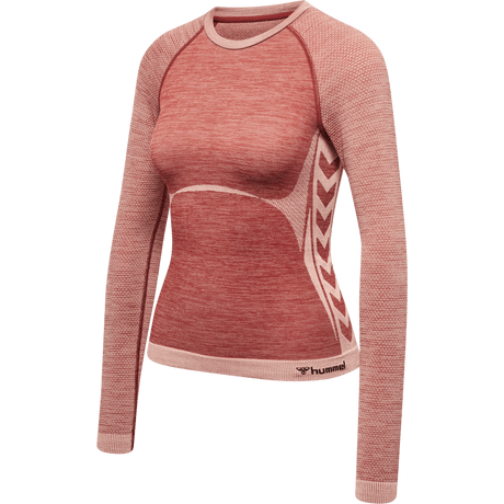 hummel Women's Clea Seamless Tight Long Sleeve T-Shirt-1