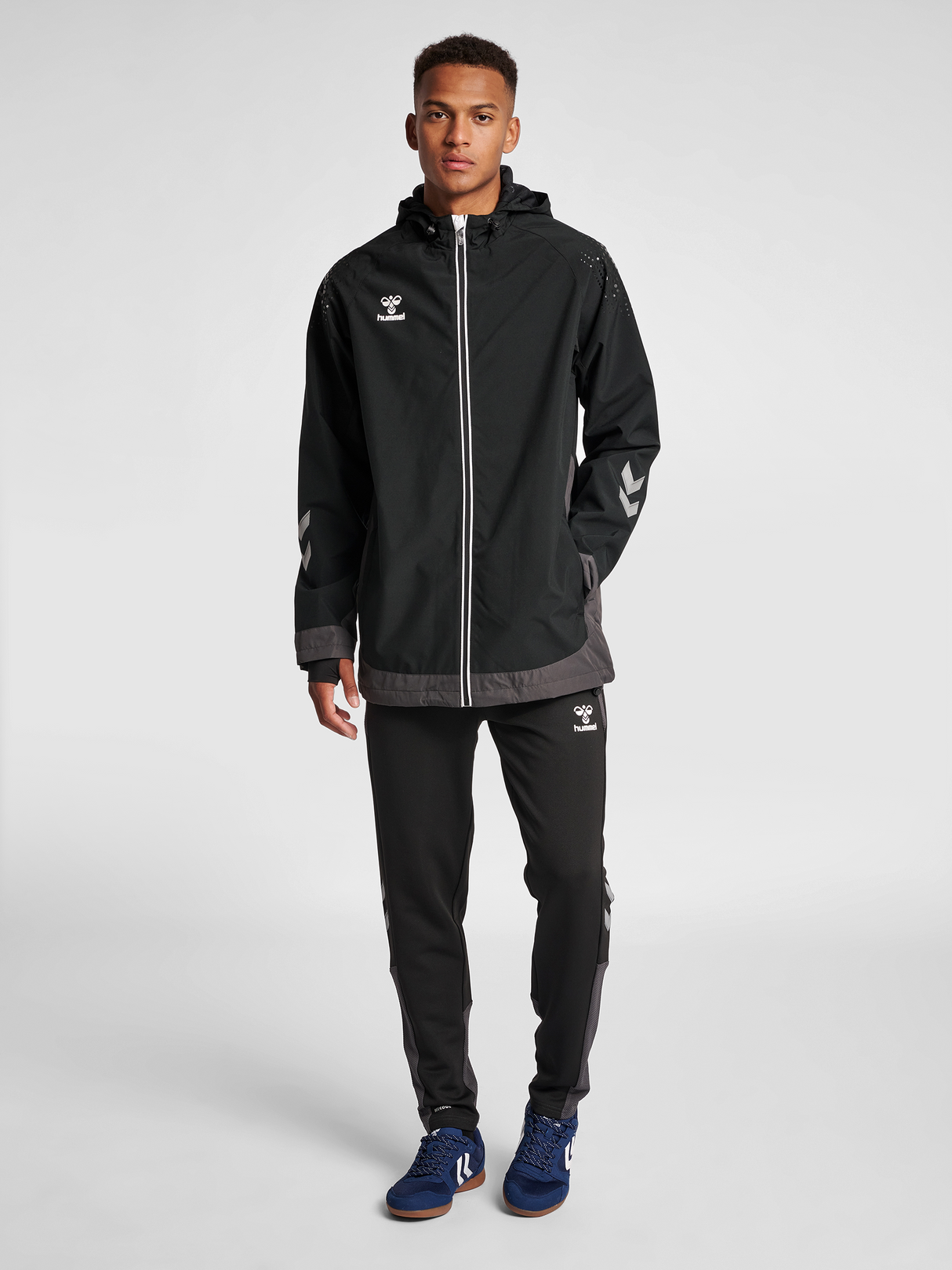 hummel Men's Lead All Weather Jacket-4