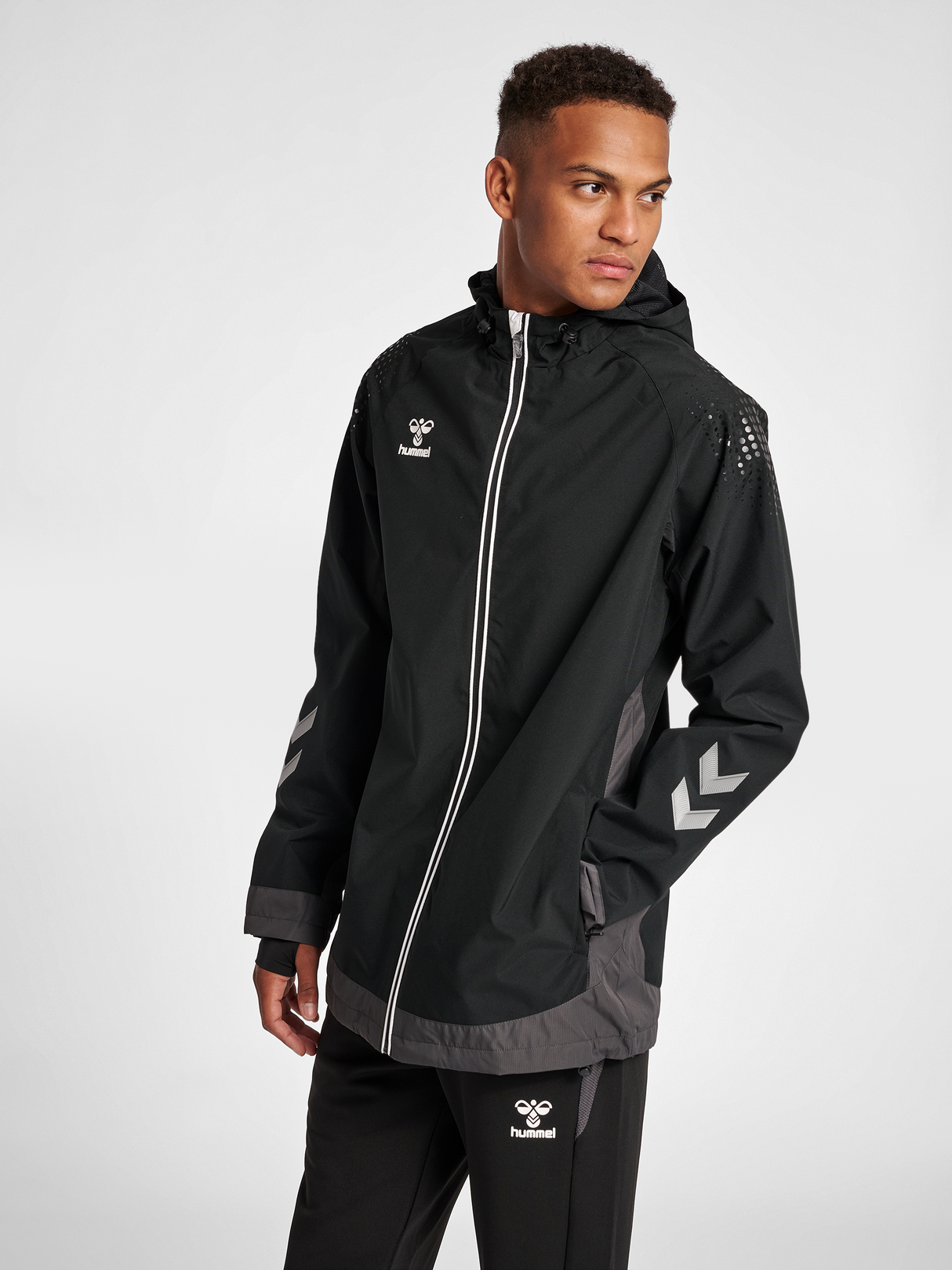 hummel Men's Lead All Weather Jacket-5