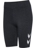 hummel Women's Pulse Logo Mid Waist Shorts Tights-1