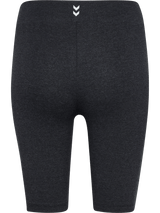 hummel Women's Pulse Logo Mid Waist Shorts Tights-2