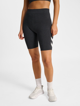 hummel Women's Pulse Logo Mid Waist Shorts Tights-5